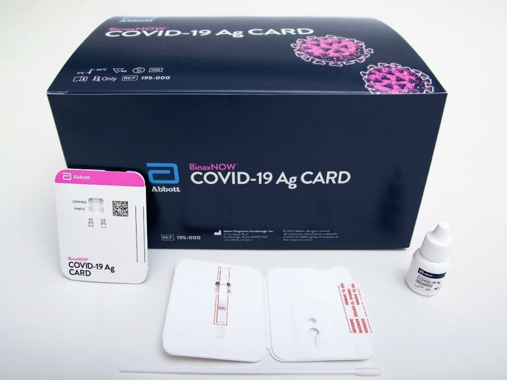 binaxnow rapid covid antigen test
