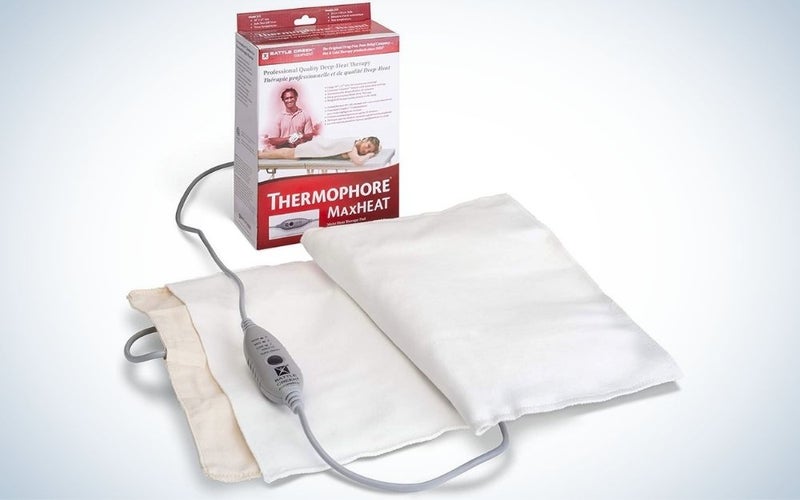 The Thermophore MaxHeat Arthritis Pad is the best moist heating pad.