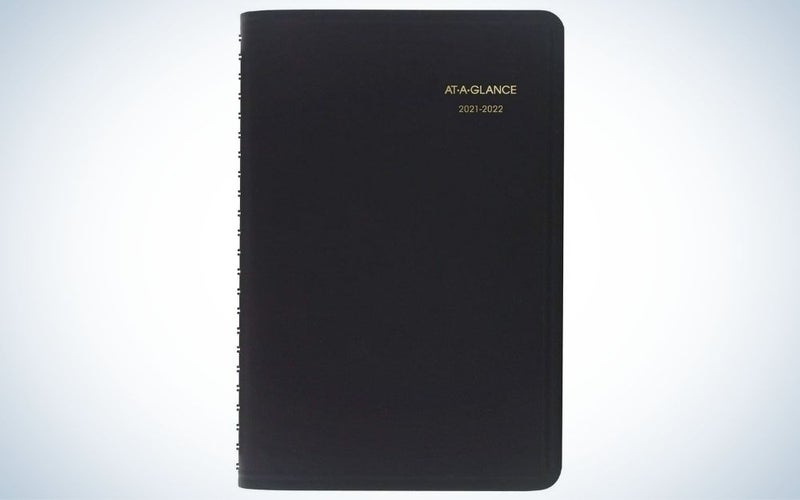 The At-A-Glance Daily Appointment Book and Planner is the best academic planner.