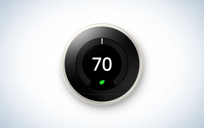 Google Nest is the best learning smart thermostat.