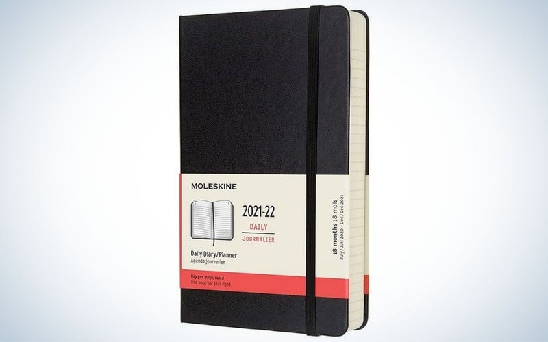 The Moleskine Classic 18-Month Daily Planner is the best minimalist planner.