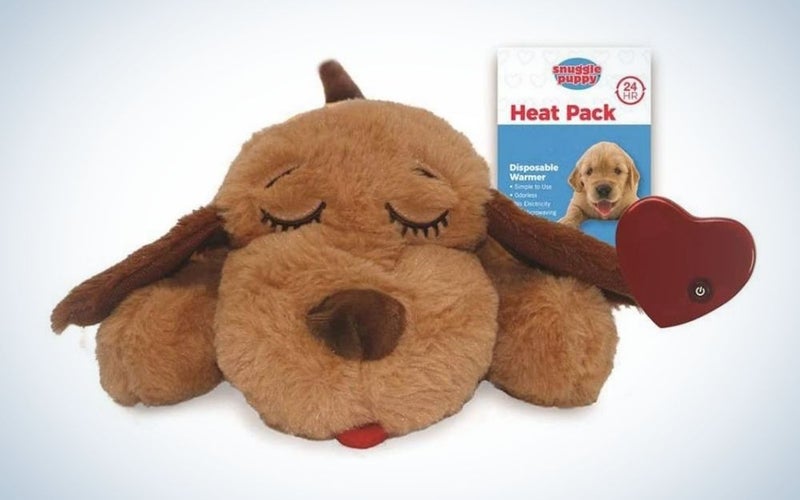 The Smart Pet Love Snuggle Puppy Behavioral Aid Dog Toy is the best comfort dog toy.
