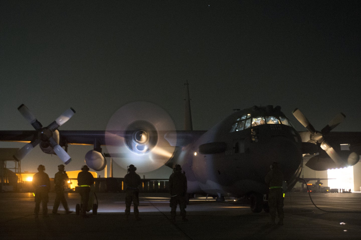 An AC-130H gunship in Afghanistan in 2013.