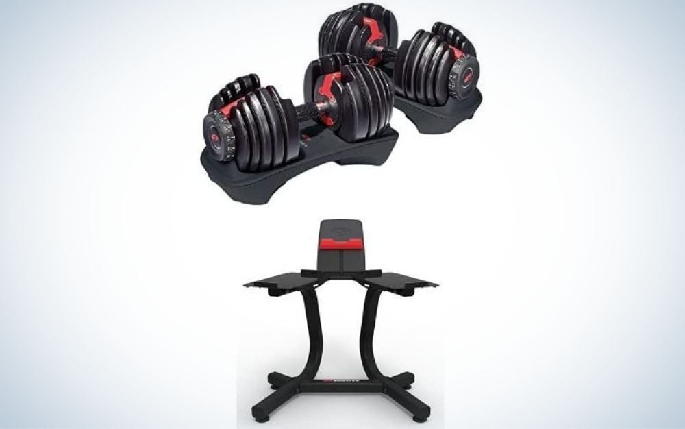bowflex-select-tech-adjustable-dumbbells-and-stand-bundle-best-for-lifters