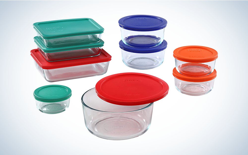 The Pyrex Simply Store Meal Prep Glass Food Storage Containers are the best overall.