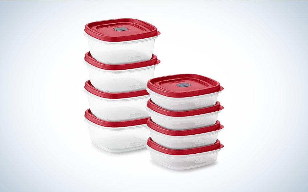 Rubbermaid's Easy Find Vented Lids Food Storage are the best value.