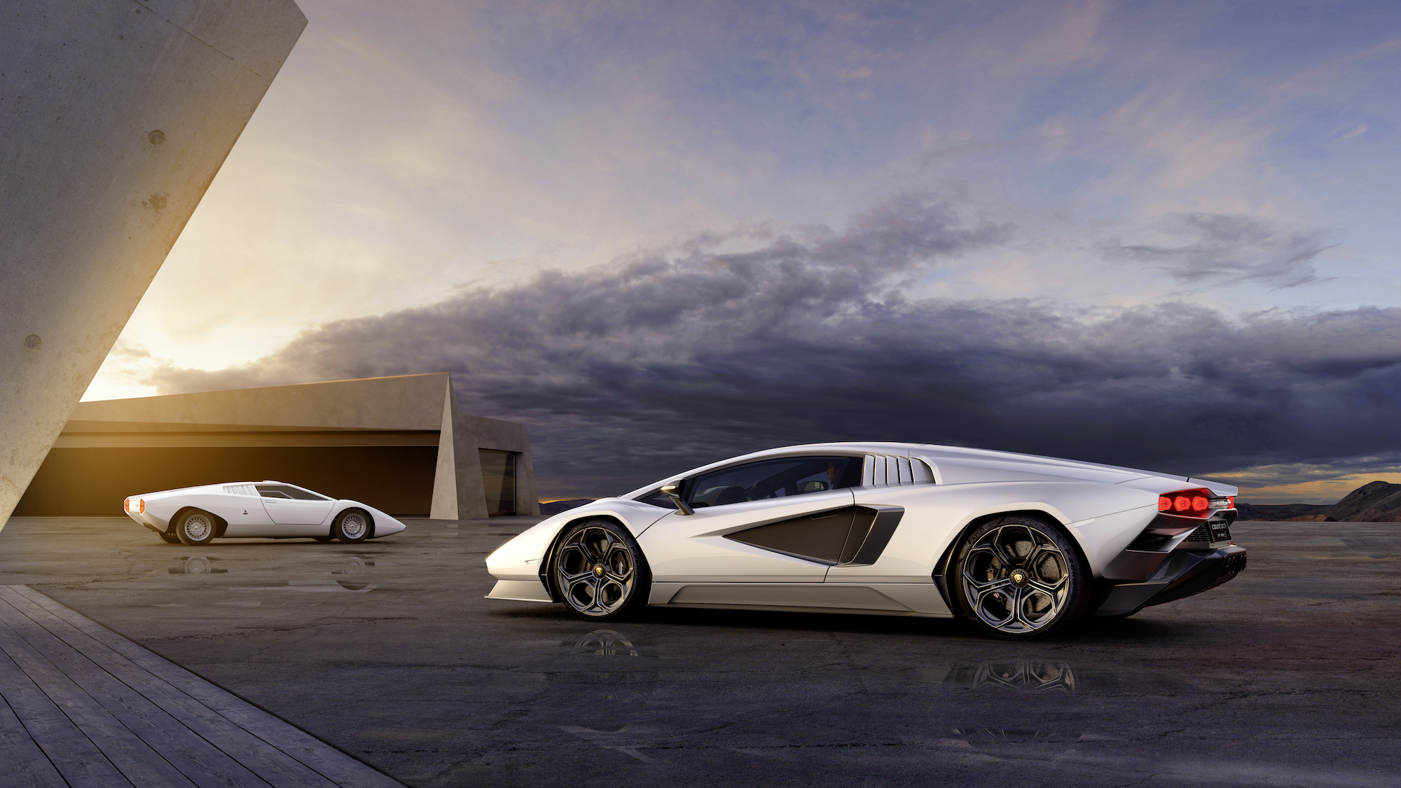 Lamborghini's modern take on the Countach is electric