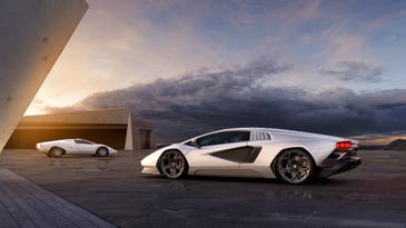 The iconic Lamborghini Countach has been reborn as a modern supercar