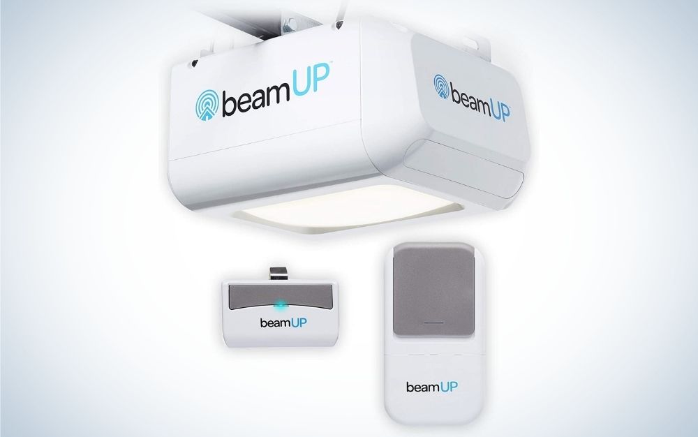 The beamUP Workhorse BU100 is the best garage door opener for people on a budget.