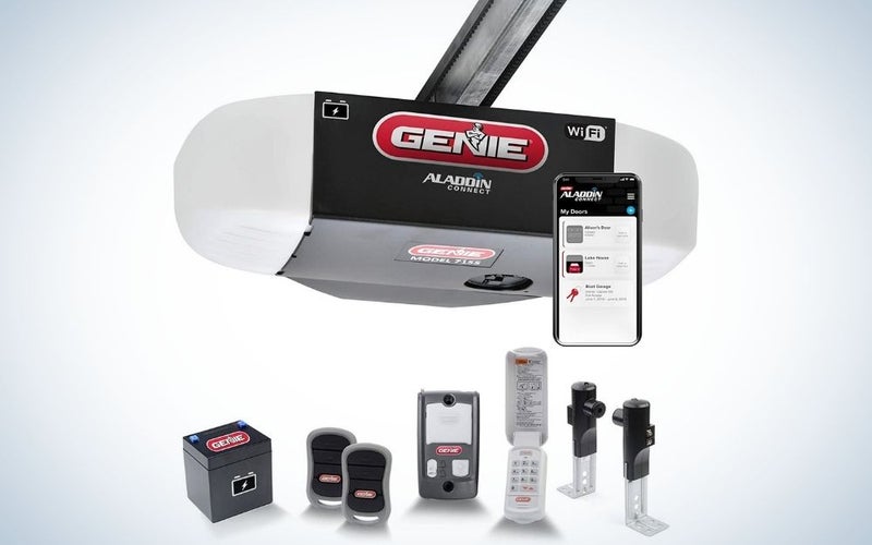 The Genie StealthDrive Connect Model 7155-TKV is the best smart garage door opener.