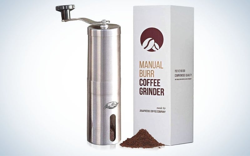 The JanaPress Manual Coffee Grinder is the best coffee grinder that's manuel.