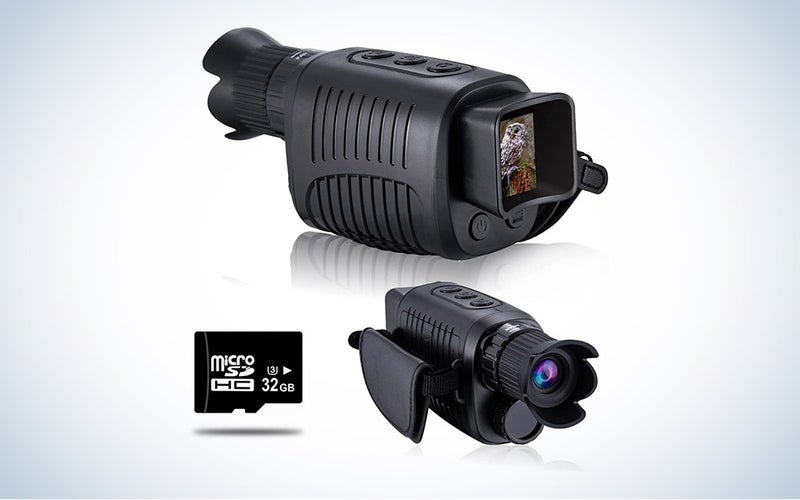 The VABSCE Digital Night Vision Monocular is our pick for the best budget night vision goggle.