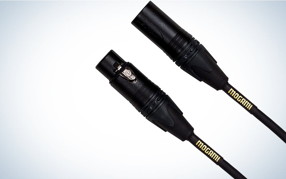 Mogami Studio Gold is our pick for best XLR cables.