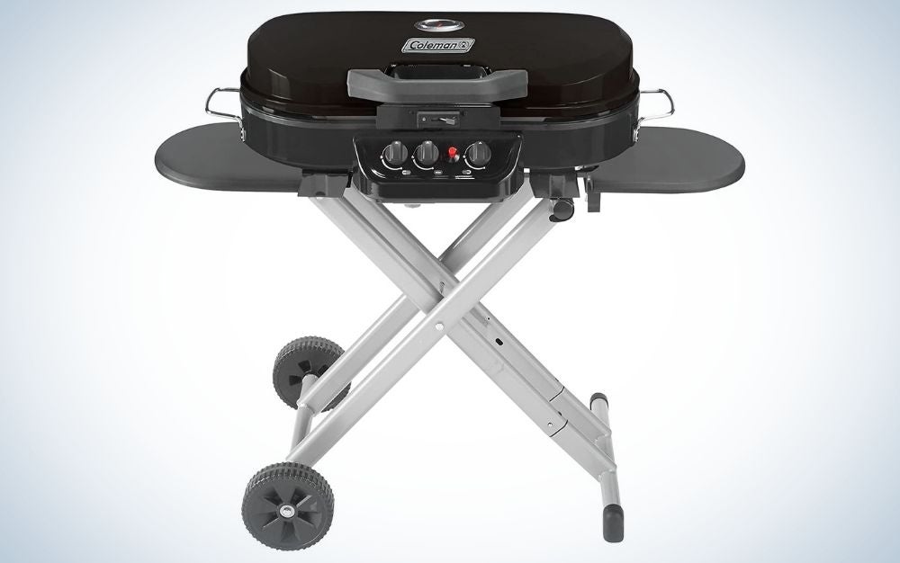 The Coleman RoadTrip 285 Portable Propane Grill is the best portable grill for campers.