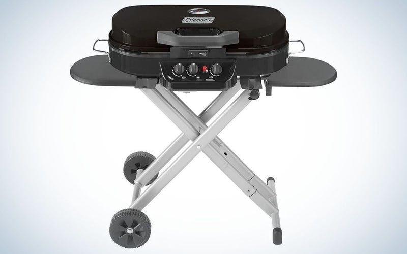The Coleman RoadTrip 285 Portable Propane Grill is the best portable grill for campers.
