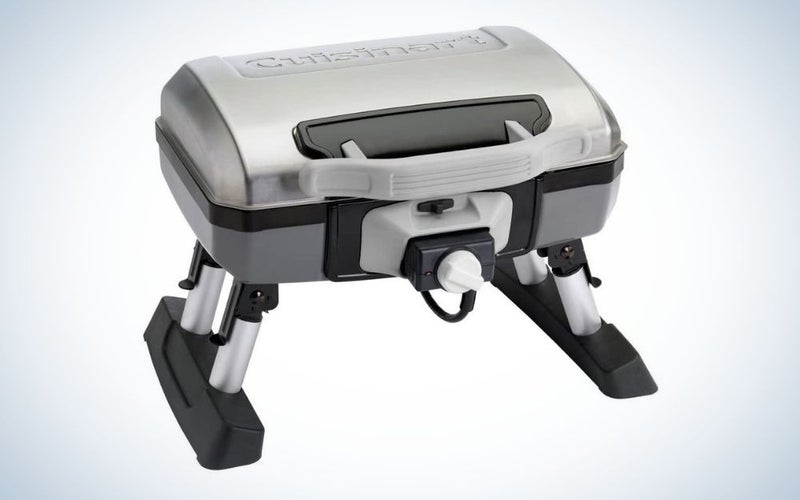 The Cuisinart Electric Tabletop Grill is the best portable grill for city dwellers.