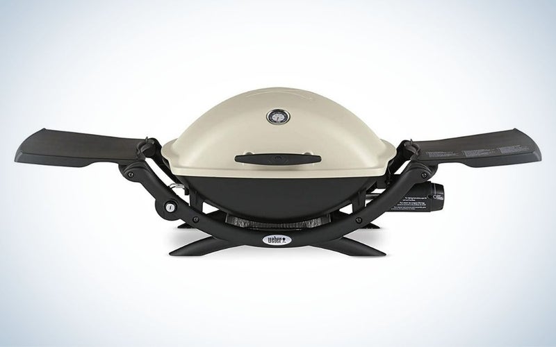 The Weber Q2200 Portable Propane Grill is the best portable grill for tailgaters.