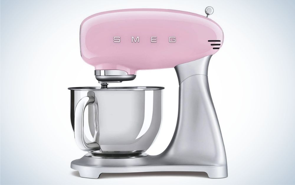 smeg pink is our pick for the best stand mixer