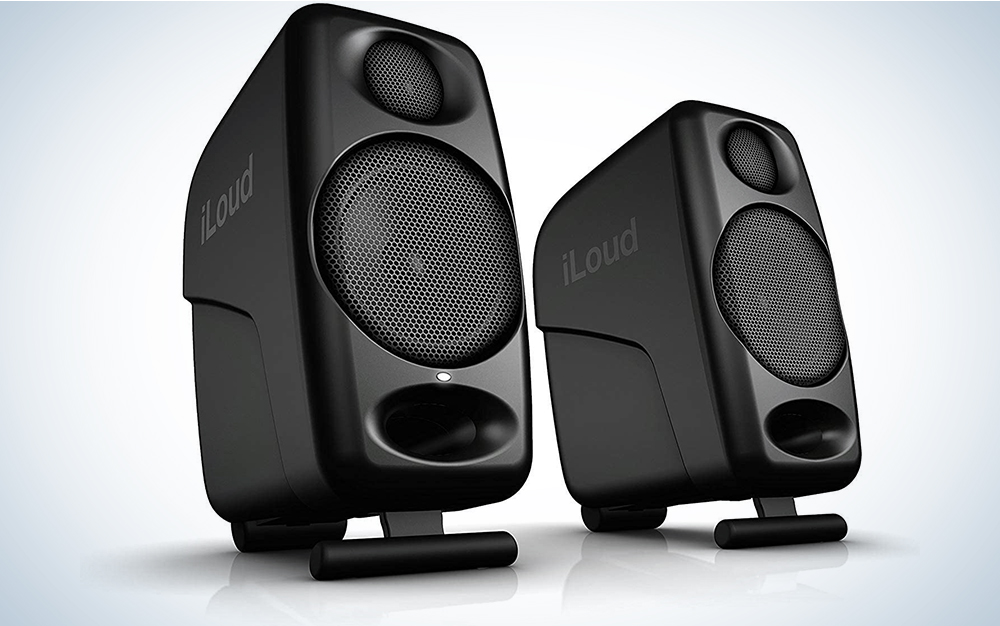 IK Multimedia iLoud Micro studio monitors are as portable as they are reliable