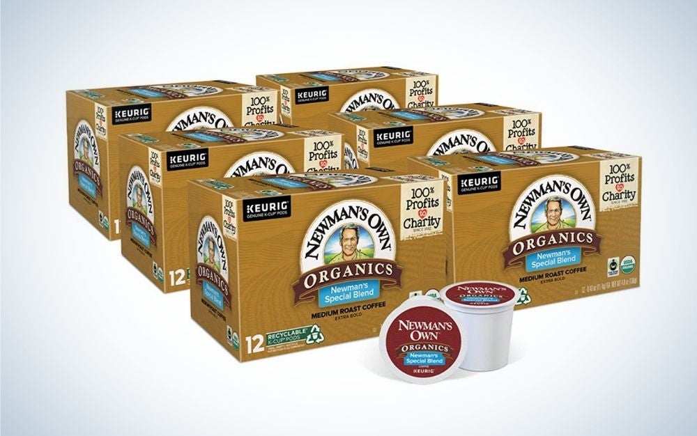 Newmans Own Organics is the best K Cup Coffee.