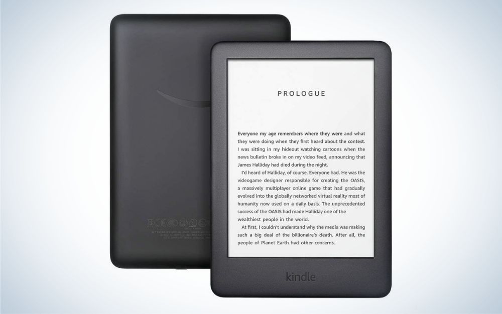 The Amazon Kindle is our pick for the best ereaders.
