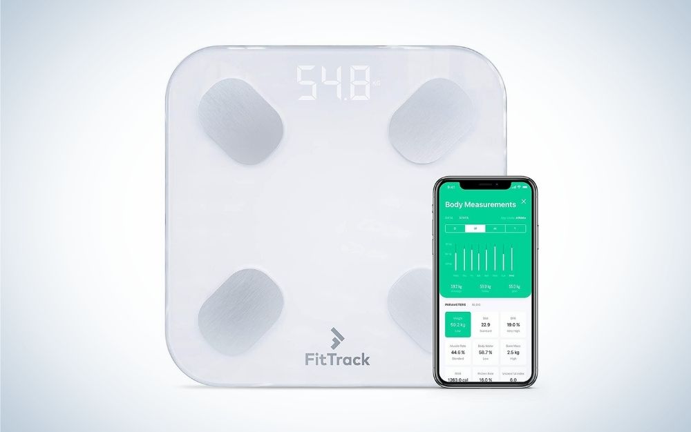 INSMART Body Weight Scale Balance Smart Digital Bathroom Scale