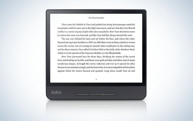 Kobo forma is our pick for the best eReaders.