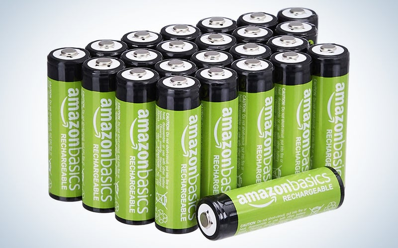 AmazonBasics rechargeable batteries product card