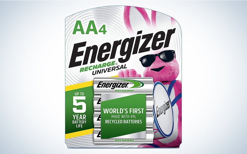 Energizer Universal Rechargeable AA batteries product card