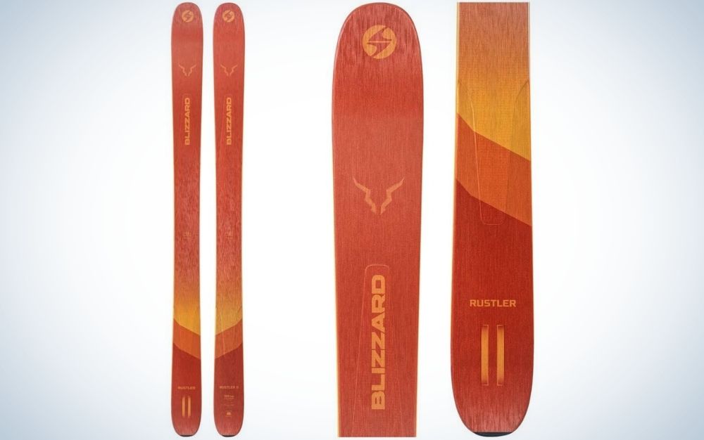 The Blizzard Rustler 11 Skis are the best powder skis.