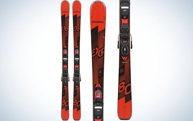 The Rossignol Experience 80 CI Men’s Skis are the best downhill skis for moguls.