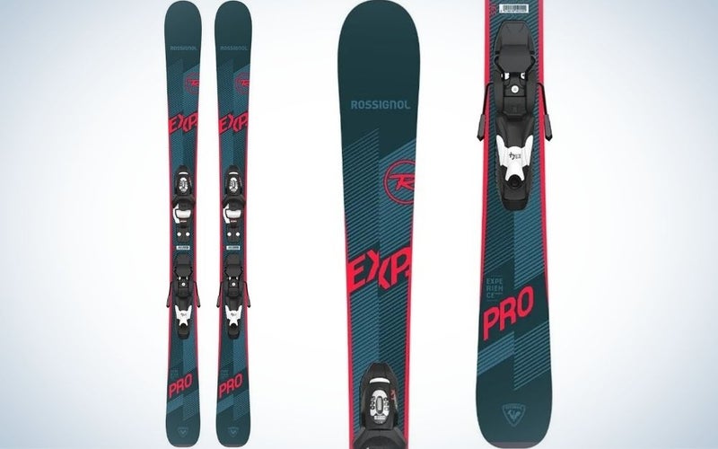The Rossignol Experience Pro Skis are the best beginner ski for kids.