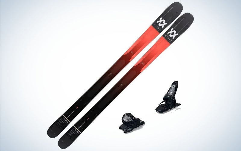 The Volkl 2021 M5 Mantra Mens Skis are the best all-mountain skis.
