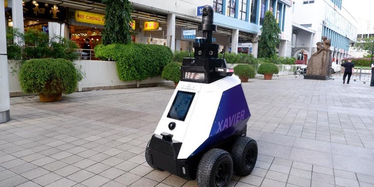Singapore’s new robot cops will focus on small-time crime