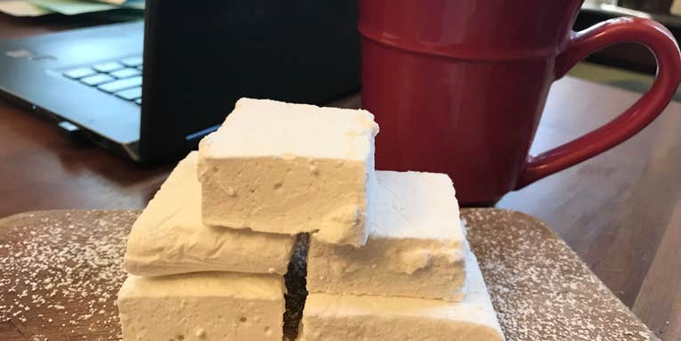 Can you handle these fat, fluffy DIY marshmallows? Let’s find out.