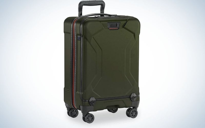 Briggs & Riley is the best high-end hard-shell carry-on luggage.