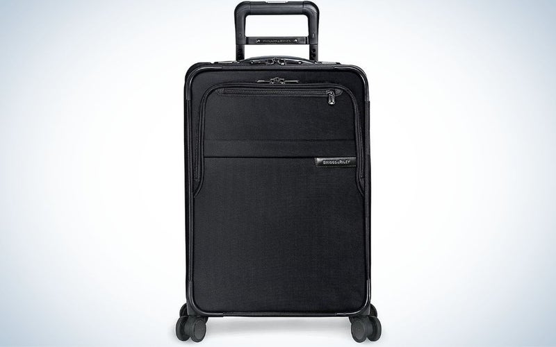 Briggs & Riley is the best high-end soft-shell carry-on luggage.