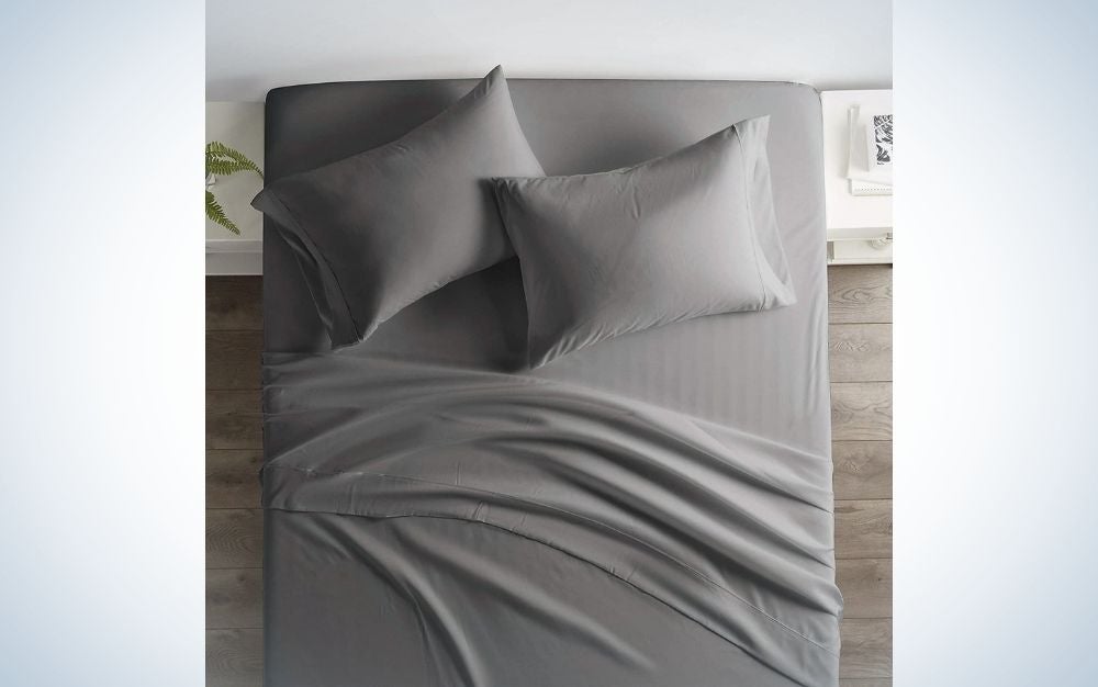 A sheet set that will make you feel like you’re sleeping in a hotel without leaving the house.