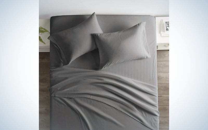 A sheet set that will make you feel like youâre sleeping in a hotel without leaving the house.