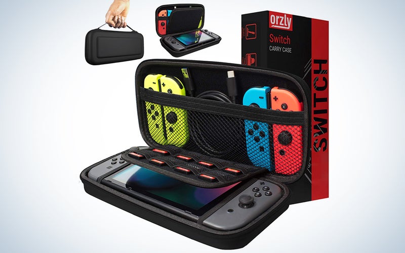 orzly nintendo switch carrying case is our pick for the best switch accessories.