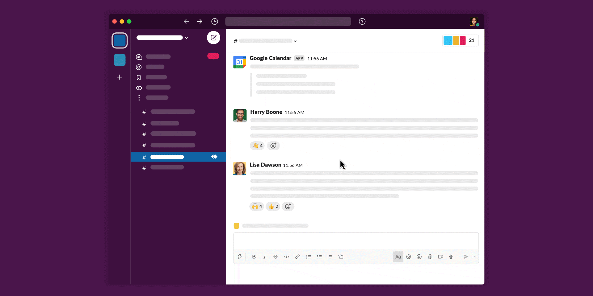 Slack’s new video tool is @here—and you might already be able to use it