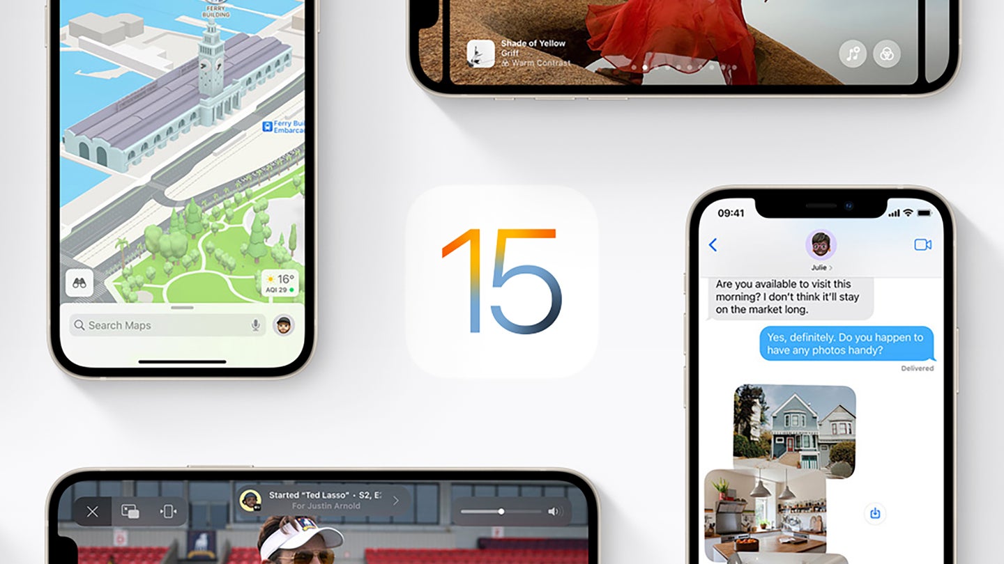 Four-iPhone-with-iOS15