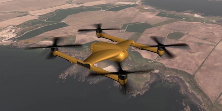 This heavy-lift drone could quietly carry a sub-hunting torpedo