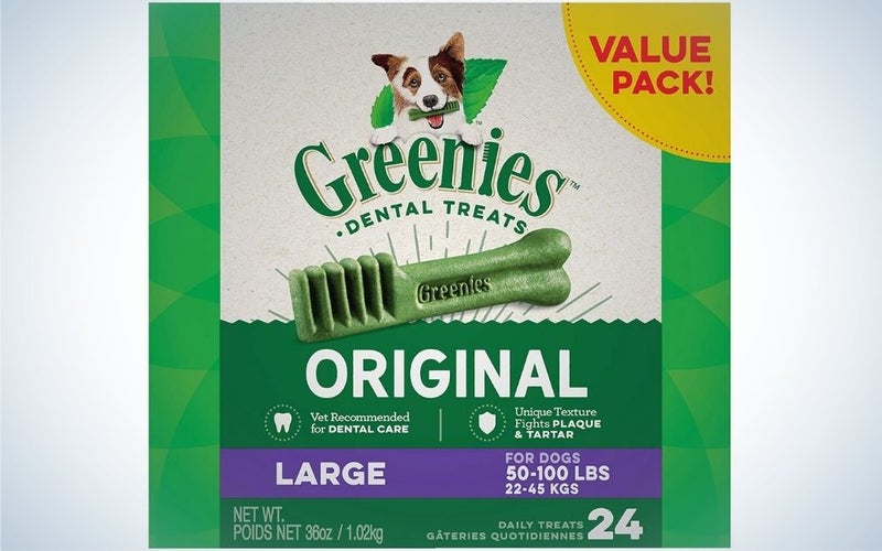 Greenies Original Large Natural Dog Dental Chews
