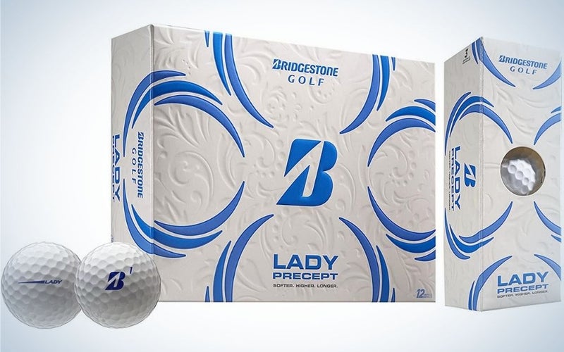 These Bridgestone balls are the best golf balls for beginners.