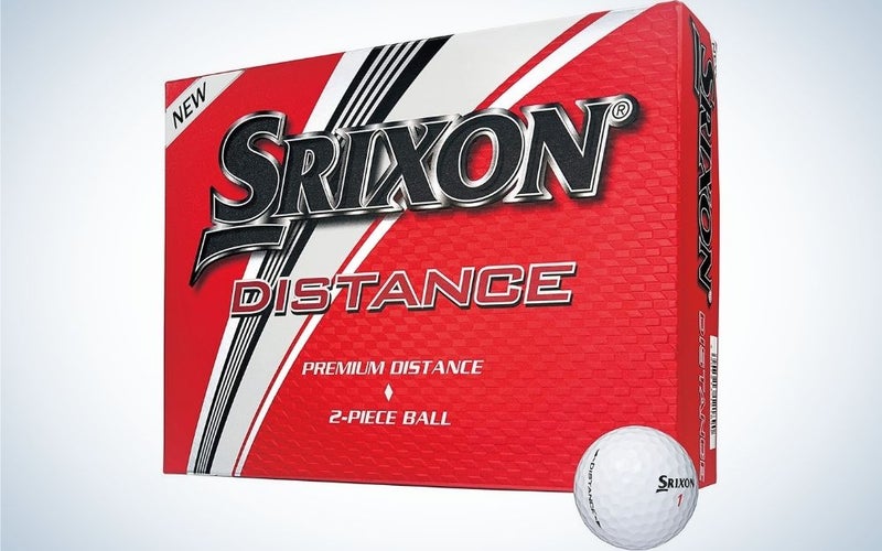 These Srixon balls are the best golf balls for beginners.