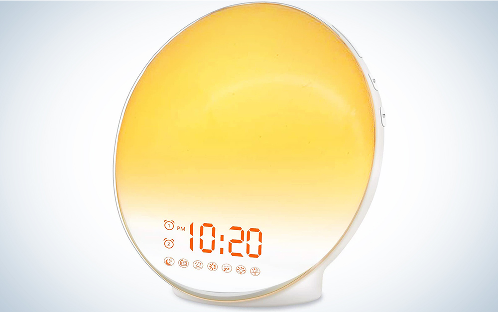 JALL sunrise is our pick for best alarm clock.