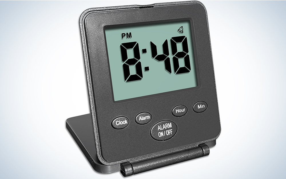  Travelwey Digital Alarm Clock - Outlet Powered, No