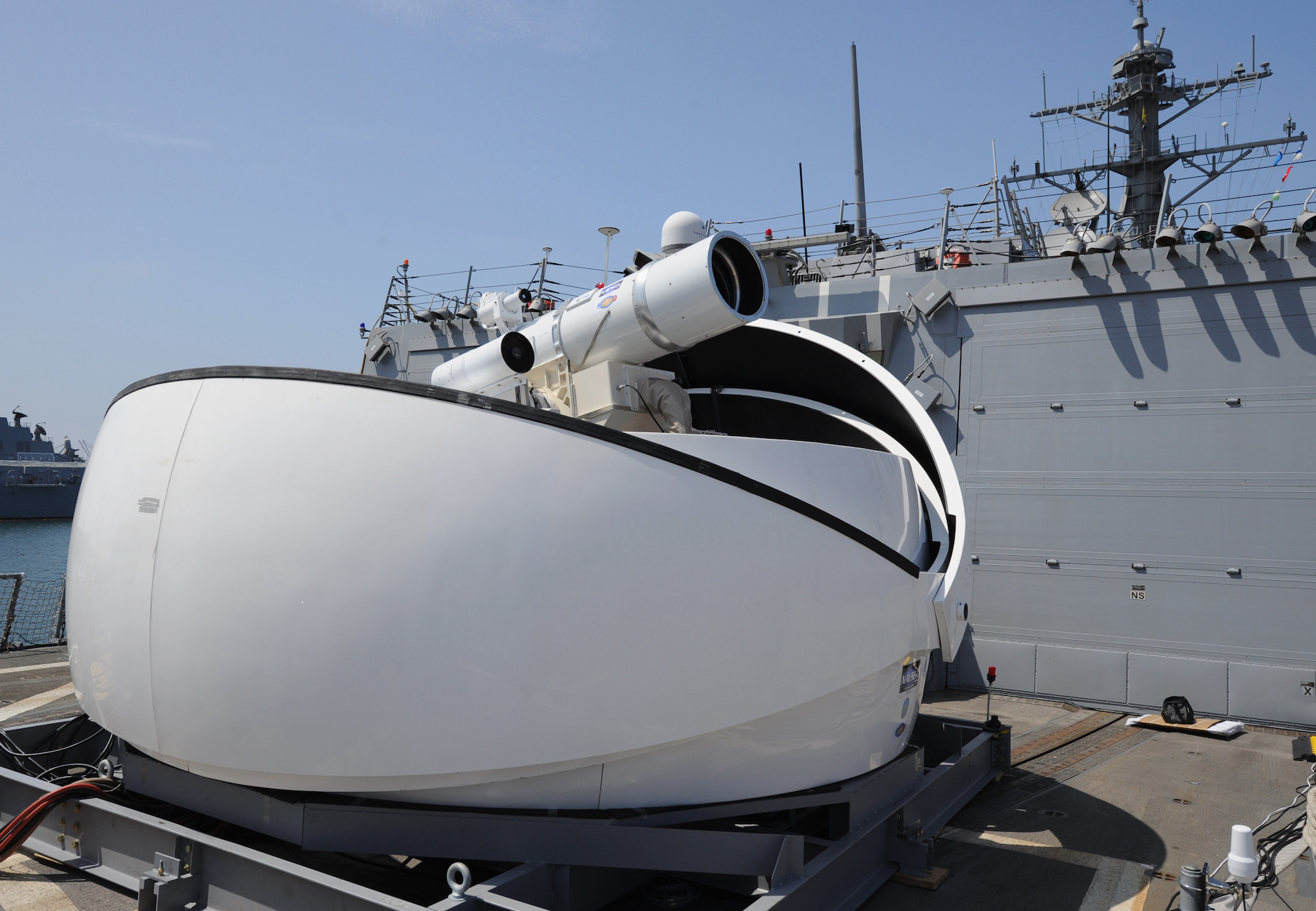 The UK’s solution for enemy drones? Lasers.