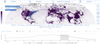 The IPCC AR6 Working Group I Interactive Atlas with purple carbon emissions map